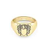 Mens Signet Ring - Dracakis Jewellers